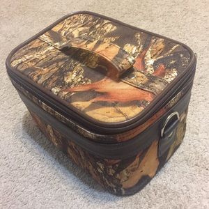 Camoflauge Hard-sided makeup case